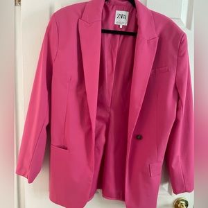 - Zara pink blazer